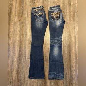 2 - Miss Me jeans - size 25